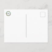 Winter Woodland Wonderland Feestdagenkaart (Achterkant)