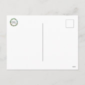 Winter Woodland Wonderland Feestdagenkaart (Achterkant)