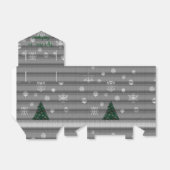 Winter Wool Gift Box Personalized Holiday Boxes Bedankdoosjes (Uitgevouwen)