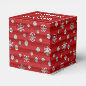 Winter Wool Gift Box Personalized Holiday Boxes Bedankdoosjes (Achterkant)