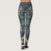 Winter Woud - Gevederde Paisley Leggings (Achterkant)