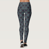 Winter Woud - Gevederde Paisley Leggings (Achterkant)