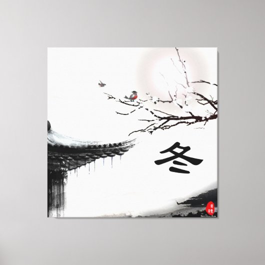 Winter Wrapped Canvas (Voorkant)