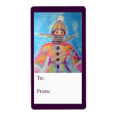 "Winter Wrapping" Art cadeau labels (Voorkant)