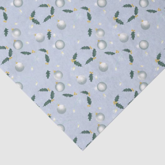 Winter Wreath Gift Wrap Tissuepapier (Detail)