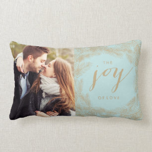 WINTER WREATH   JOY STYLISH HOLIDAY PILLOW KUSSEN