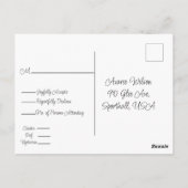 Winter Wreath of Pine Cones and Holly Briefkaart (Achterkant)