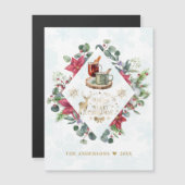 Winter Wreatscript wil je een vrolijk kerstfeest g (Voorkant / Achterkant)