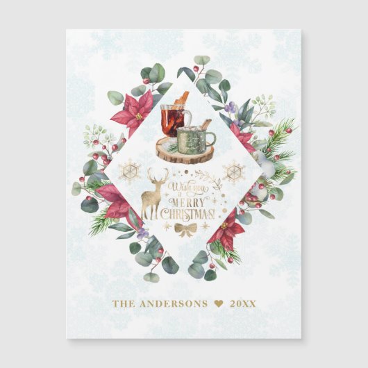 Winter Wreatscript wil je een vrolijk kerstfeest g (Voorkant)