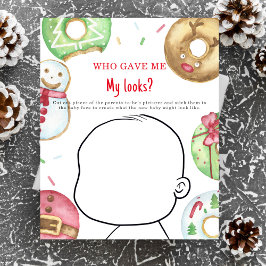 Winter xmas cookies Who gave me My looks game