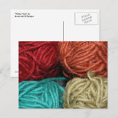 Winter Yarn Briefkaart (Voorkant / Achterkant)