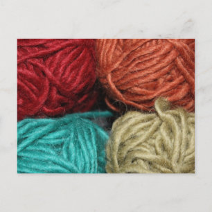 Winter Yarn Briefkaart