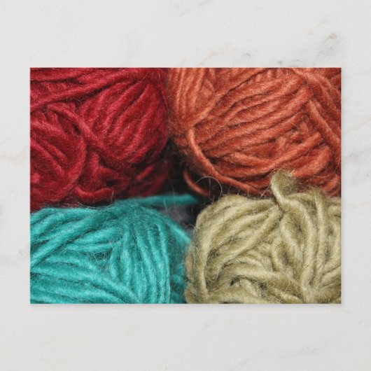 Winter Yarn Briefkaart (Voorkant)