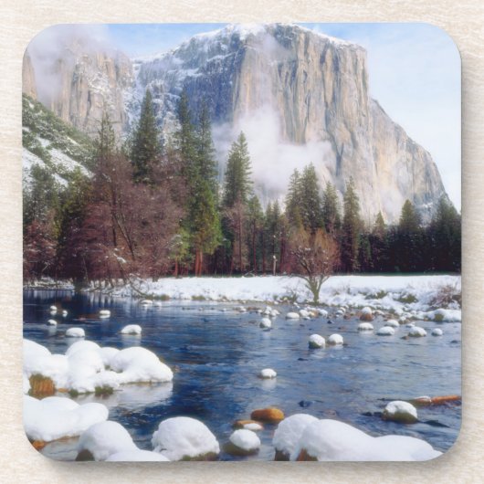 Winter Yosemite National Park Onderzetter (Voorkant)