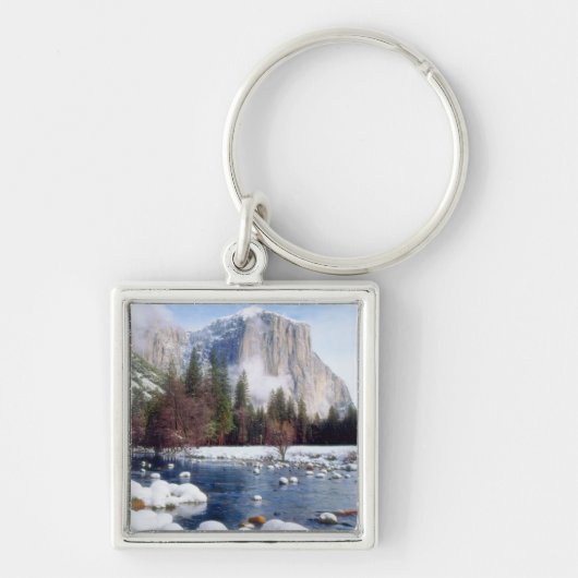 Winter Yosemite National Park Sleutelhanger (Voorkant)