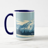 Winter Yosemite Valley: Retro National Park Mok (Links)