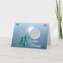 Winter Yuletide Seasons Greeting