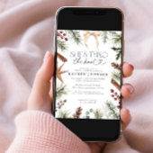 Winter Ze bindt het Vrijgezellenfeest van de Knoop Kaart