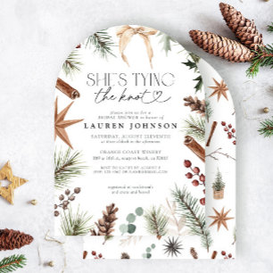 Winter Ze bindt het Vrijgezellenfeest van de Knoop Kaart