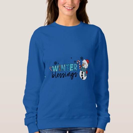 Winter Zegeningen Trui (Voorkant)