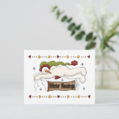 Winter Zegeningen Tshirts en geschenken Briefkaart (Staand voorkant)