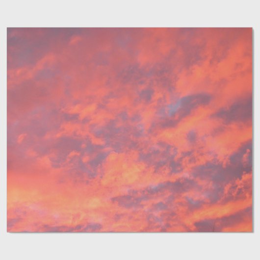 Winter Zonneverlooppapier Cadeaupapier (Vlak)