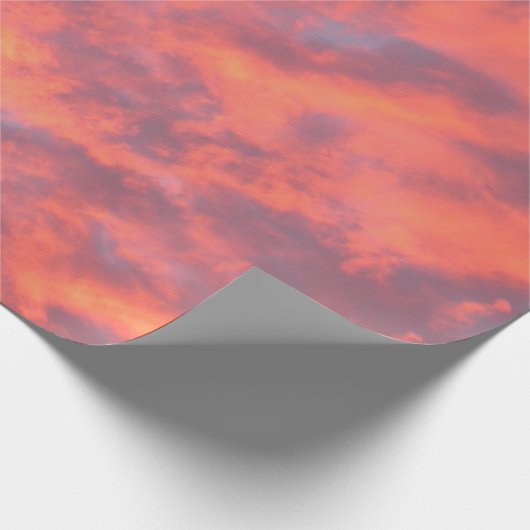 Winter Zonneverlooppapier Cadeaupapier (Hoek)