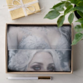 Winter zonnewende Koningin Zilver Haar Koude Decou Tissuepapier (Geschenk)