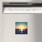 Winter Zonsondergang in Key West Magnets Magneet (Insitu (Vaatwasser))