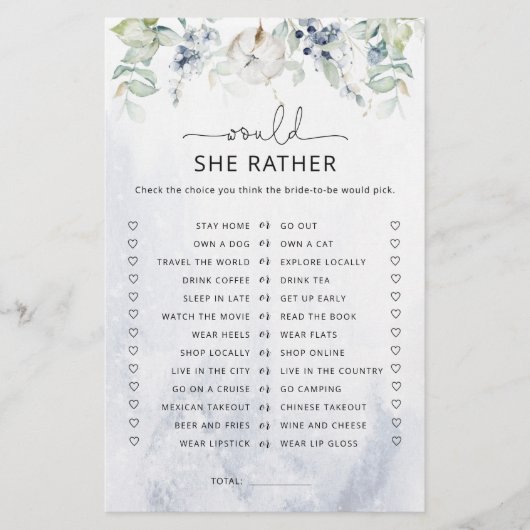 Winter Zou ze liever vrijgezellenfeest spelen? (Voorkant)