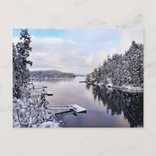 WinterAfbeelding Snow Briefkaart