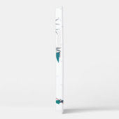 Winteralpen feestdagen: actieve mensen naadloos Case-Mate iPhone case (Achterkant / Rechts)