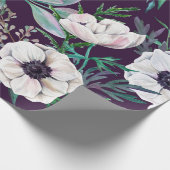 Winteranemonen, verpakkingspapier cadeaupapier (Hoek)