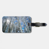 winterapens bagagelabel (Achterkant horizontaal)