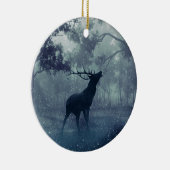 Winteravondhert Keramisch Ornament (Rechts)