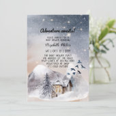 Winteravontuur wacht op geneutraliseerd Baby showe (Staand voorkant)