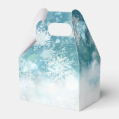 Winterbaby is het koud buiten baby shower bedankdoosjes (Achterkant)