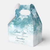 Winterbaby is het koud buiten baby shower bedankdoosjes (Voorkant Zijde)