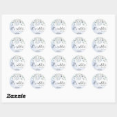 WinterBaby is het koud buiten Ronde Sticker (Vel)