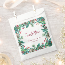 WinterBaby shower Bedankzakje