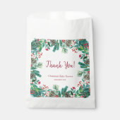 WinterBaby shower Bedankzakje (Voorkant)