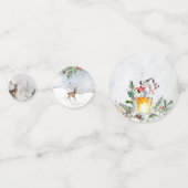 WinterBaby shower Confetti (Voorkanten)