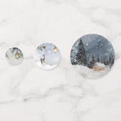 WinterBaby shower Confetti (Achterkanten)