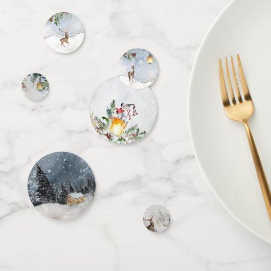 WinterBaby shower Confetti (Groep)