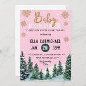 WinterBaby shower Kaart (Voorkant / Achterkant)