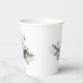 WinterBaby shower Polar Beer Papieren Bekers (Rechts)