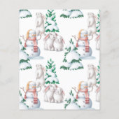 WinterBaby shower raad de Baby voedselkampen (Achterkant)