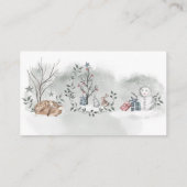 WinterBaby shower raad hoeveel Snoepjes Informatiekaartje (Achterkant)