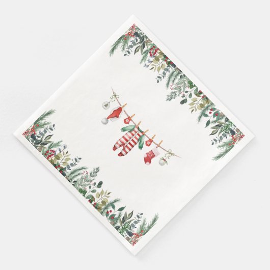 WinterBaby shower Servet (Hoek)