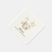 Winterbabykleding Genderneutraal Baby shower Servet (Hoek)